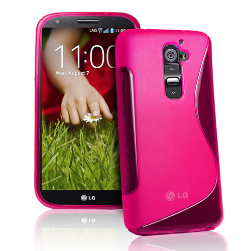 OEM FlexiCase Skal till LG G2 (Magenta)