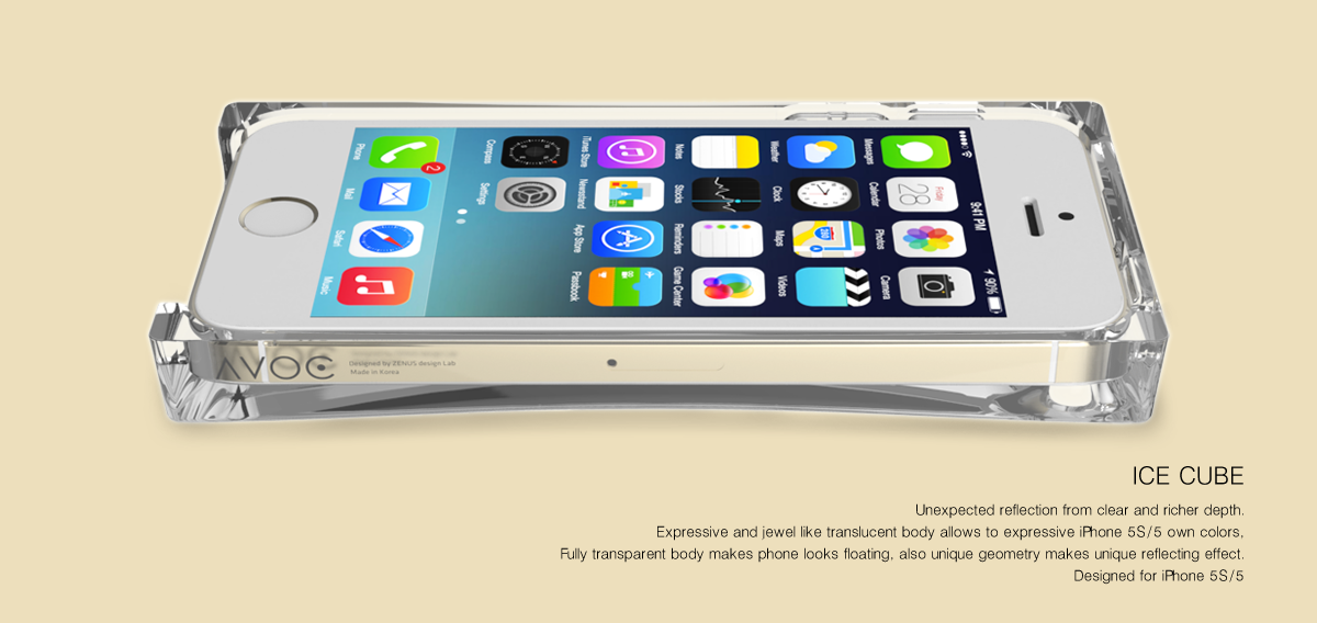 AVOC AVOC Ice Cube - Apple iPhone 5/5S/SE