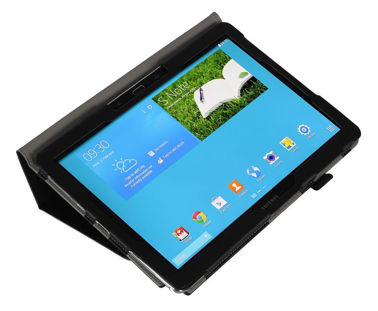 OEM Stand Flip Fodral till Samsung Tab Pro 8.4 (Svart)