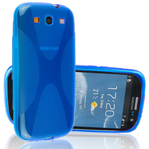 OEM FlexiCase Skal till Samsung Galaxy S3 i9300 (Blå)