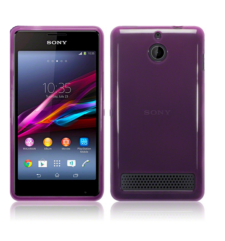 Terrapin FlexiSkal till Sony Xperia E1 - Lila