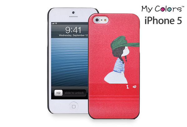 OEM My ColorsBaksideskal till Apple iPhone 5/5S/SE - (Girl)