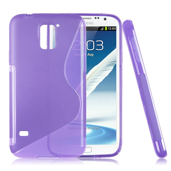 OEM FlexiSkal till Samsung Galaxy S5 i9600 (Lila)