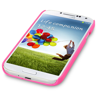 OEM Baksidesskal till Samsung Galaxy S4 i9500 - Neon Rosa