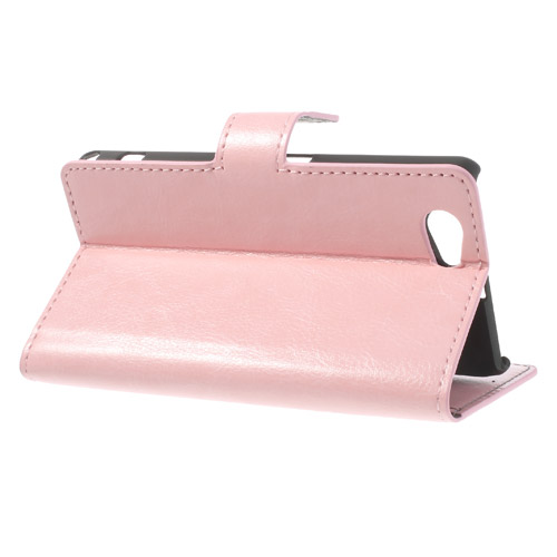 OEM Plånboksfodral till Sony Xperia Z1 Compact (Rosa)