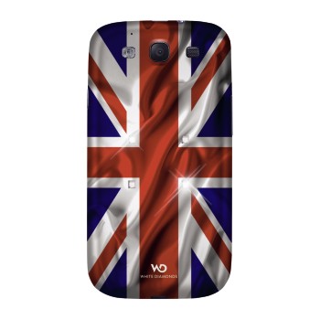 White Diamonds White Diamonds Flagga UK skal till Samsung Galaxy S3 i9300 + Skärmskydd
