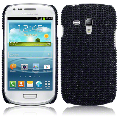 OEM Bling Bling Skal till Samsung Galaxy S3 mini i8190 (Svart)