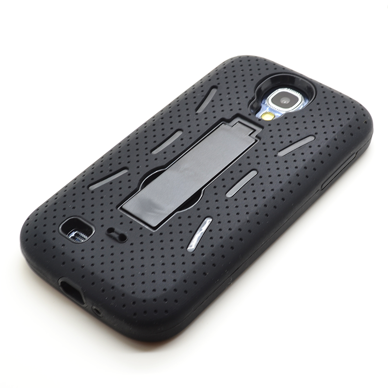 OEM Combo stand Skal till Samsung Galaxy S4 i9500 (Svart)