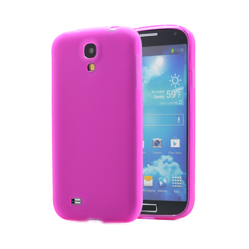 OEM Grip FlexiSkal till Samsung Galaxy S4 - i9500 (Magenta)