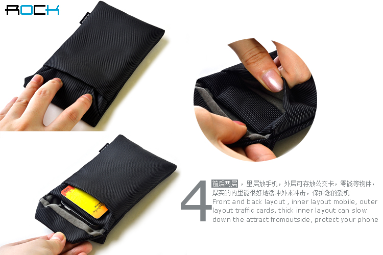 ROCK Rock Peerless Series väska (Grå)