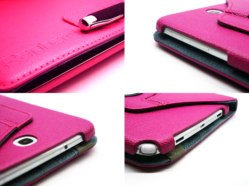Redberry Redberry Rotating Fodral till Samsung Galaxy Note 8.0 N5100 (Magenta)
