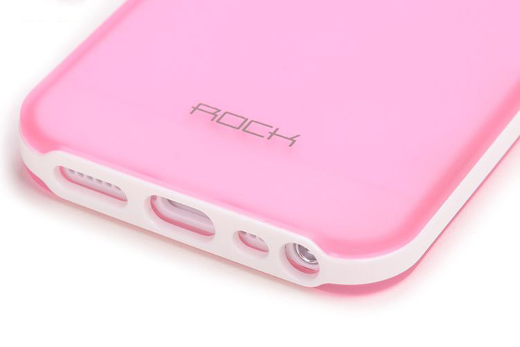 ROCK Rock Joyful Skal till Apple iPhone 5/5S/SE (Orange) + HD Skärmskydd