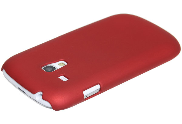 OEM Baksidesskal till Samsung Galaxy S3 mini i8190 (Röd)