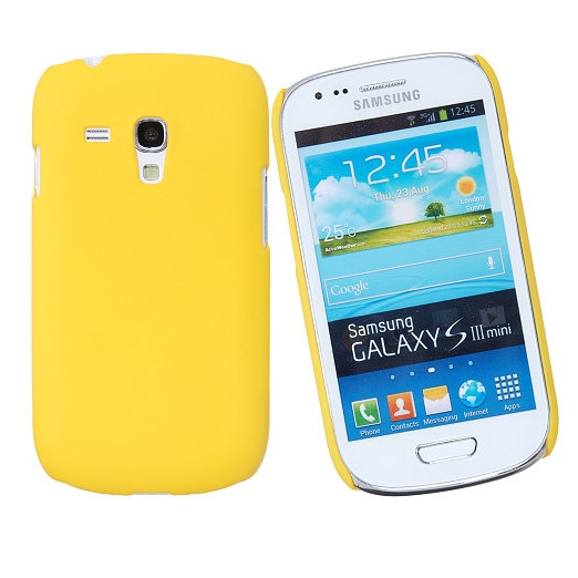 OEM Baksidesskal till Samsung Galaxy S3 mini i8190 (Gul)