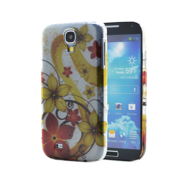 OEM Baksidesskal till Samsung Galaxy S4 i9500 - Blomster