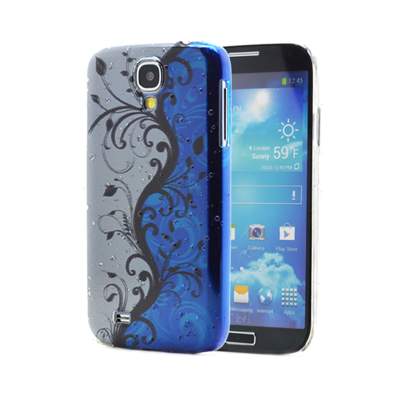 OEM Baksidesskal till Samsung Galaxy S4 i9500 - Blåa Vågor