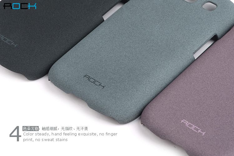 ROCK Rock Quicksand Skal till Samsung Galaxy S3 - I9300 (Grå Rosa)