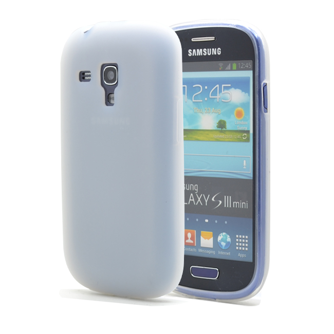 OEM Silikonskal till Samsung Galaxy S3 Mini i8190 (Clear)