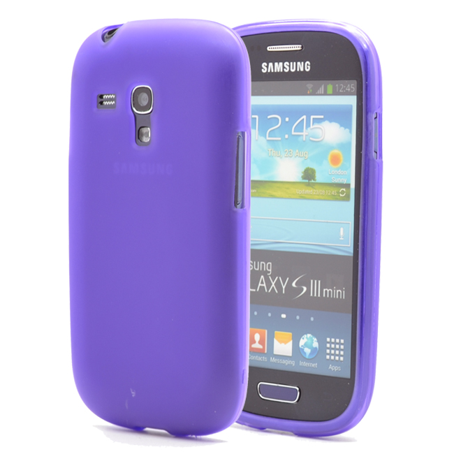 OEM FlexiCase Skal till Samsung Galaxy S3 Mini i8190 - (Lila)