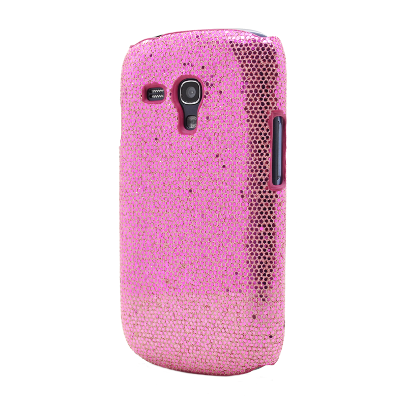 OEM Glitter Skal till Samsung Galaxy S3 mini i8190 (Rosa)