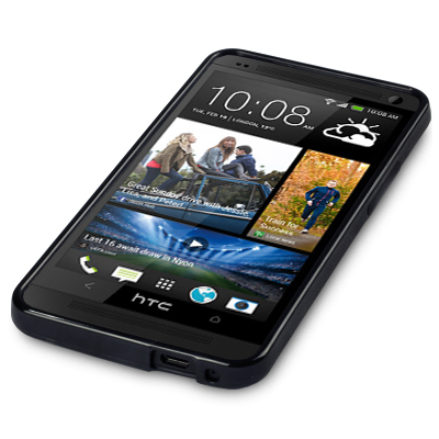 Terrapin FlexiSkal till HTC One (M7) (Svart)