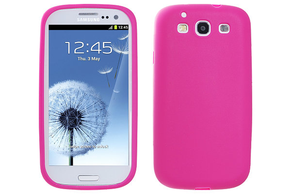 OEM Silikonskal till Samsung Galaxy S3 i9300 (Magenta)