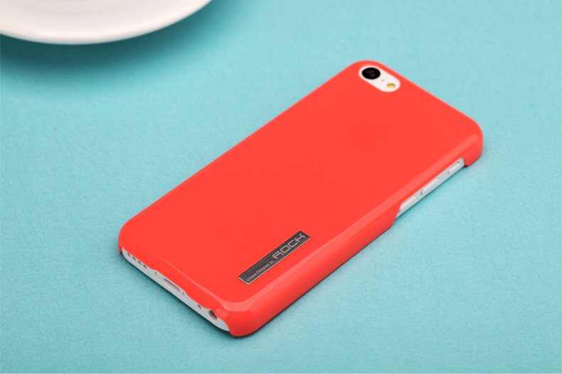 ROCK Rock Ethereal Baksideskal till Apple iPhone 5C (Röd)