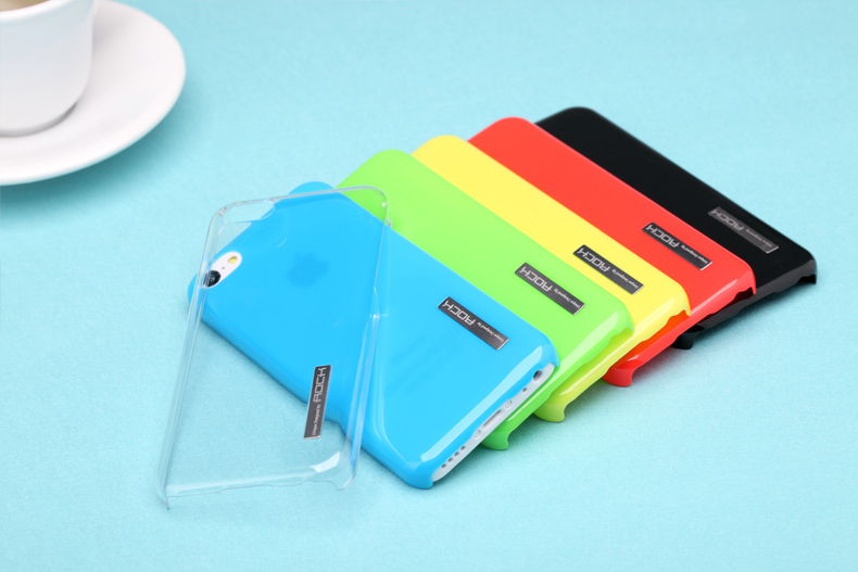 ROCK Rock Ethereal Baksideskal till Apple iPhone 5C (Röd)