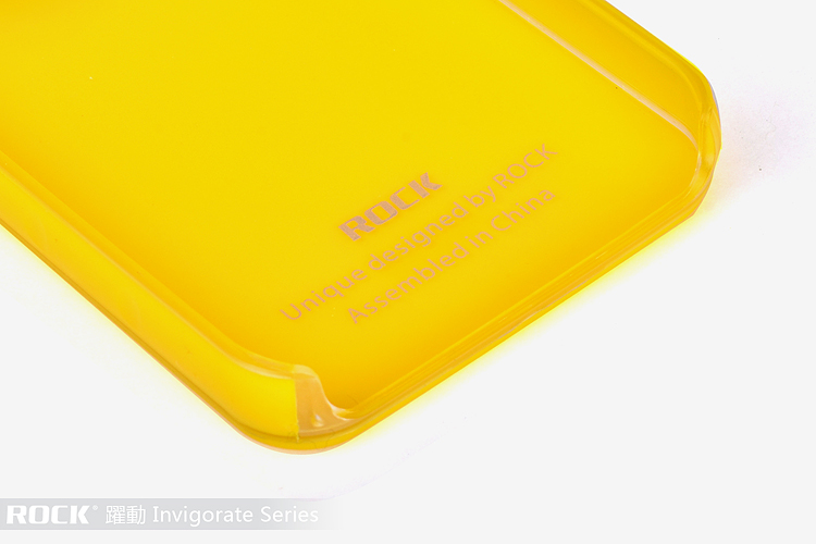 ROCK Rock Invigorate skal till Apple iPhone 4/4S (Gul)