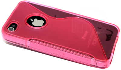 OEM Wave FlexiCase Skal till iPhone 4S/4 (ROSA)