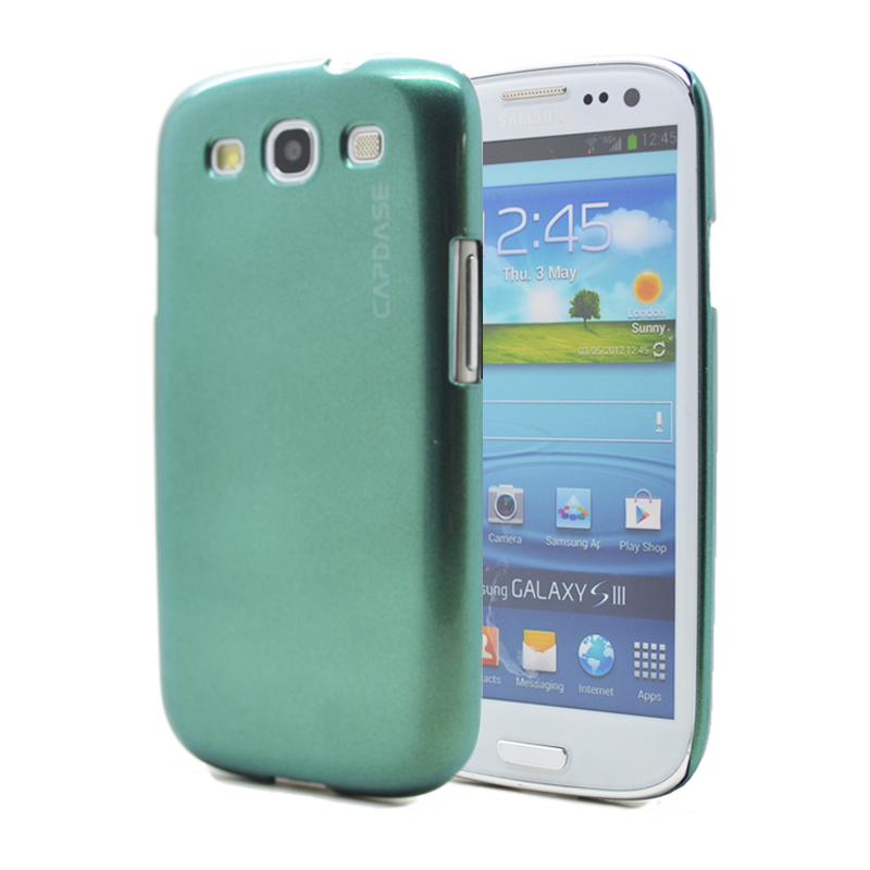 Capdase CAPDASE Karapace till Samsung Galaxy S3 i9300 (Grön) + Skärmskydd