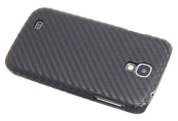 OEM Carbon Fiber Baksideskal till Samsung Galaxy S4 i9500 - (Svart)
