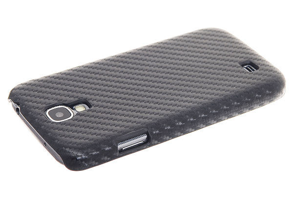 OEM Carbon Fiber Baksideskal till Samsung Galaxy S4 i9500 - (Svart)
