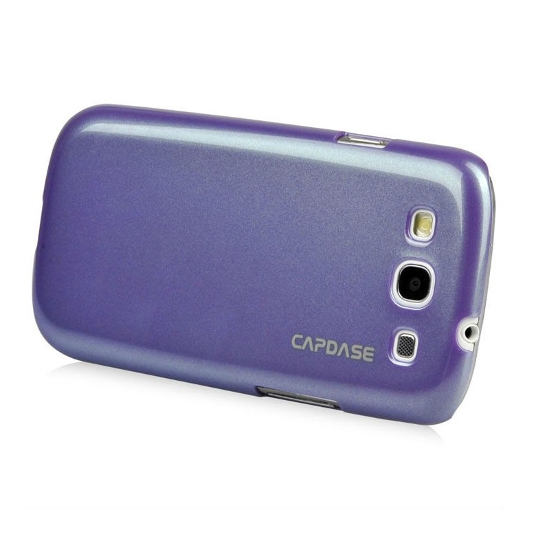 Capdase CAPDASE Skal till Samsung Galaxy S3 i9300 (Lila) + Skärmskydd