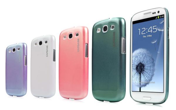 Capdase CAPDASE Skal till Samsung Galaxy S3 i9300 (Lila) + Skärmskydd