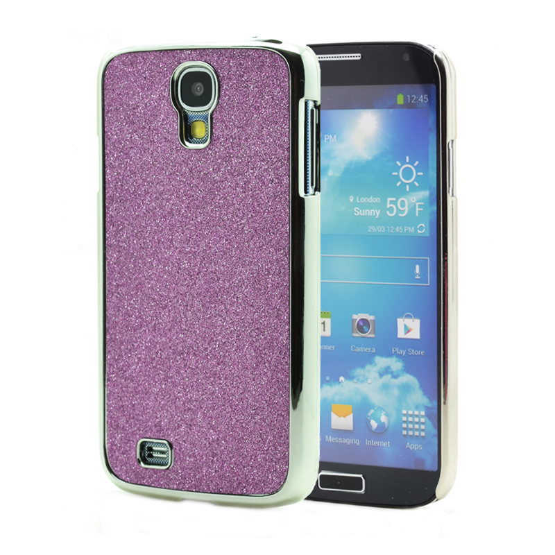 OEM Sparkle Baksideskal till Samsung Galaxy S4 i9500 - (Lila)