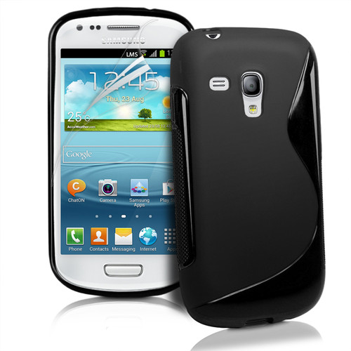 OEM FlexiCase Skal till Samsung Galaxy S3 Mini i8190 - (Svart)