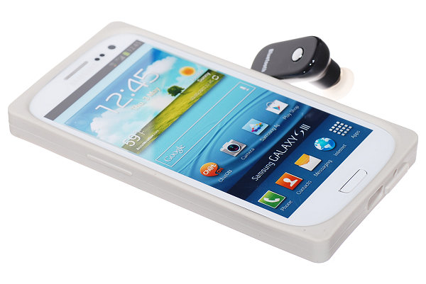 OEM Cassette silikon skal till Samsung Galaxy S3 i9300 (Vit)