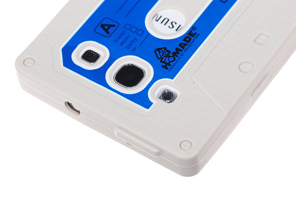 OEM Cassette silikon skal till Samsung Galaxy S3 i9300 (Vit)