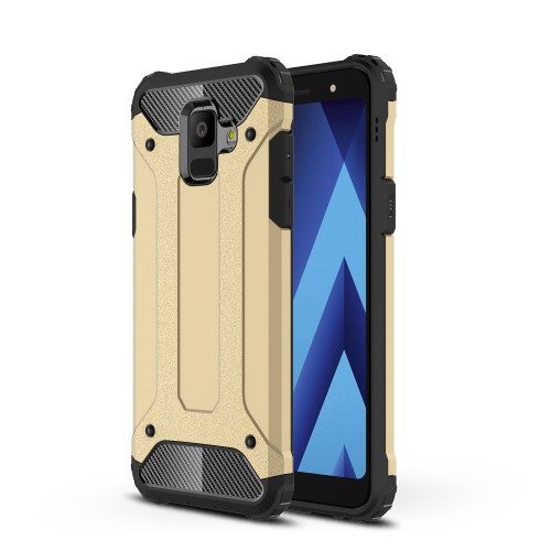 OEM Hybrid Armor Mobilskal Samsung Galaxy A6 (2018) - Guld