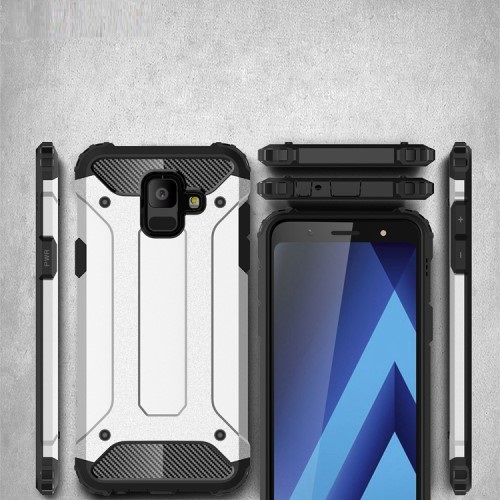 OEM Hybrid Armor Mobilskal Samsung Galaxy A6 (2018) - Svart