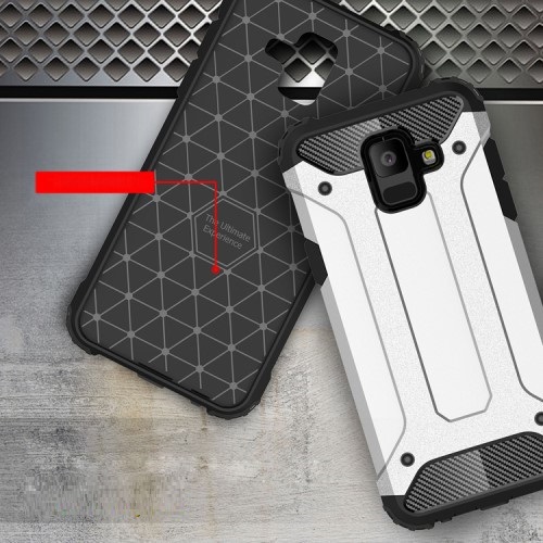 OEM Hybrid Armor Mobilskal Samsung Galaxy A6 (2018) - Svart