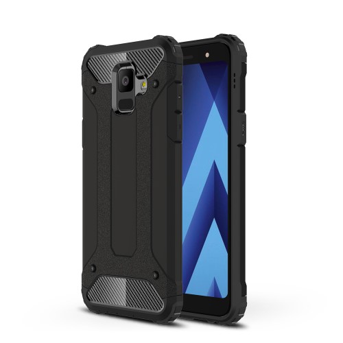 OEM Hybrid Armor Mobilskal Samsung Galaxy A6 (2018) - Svart