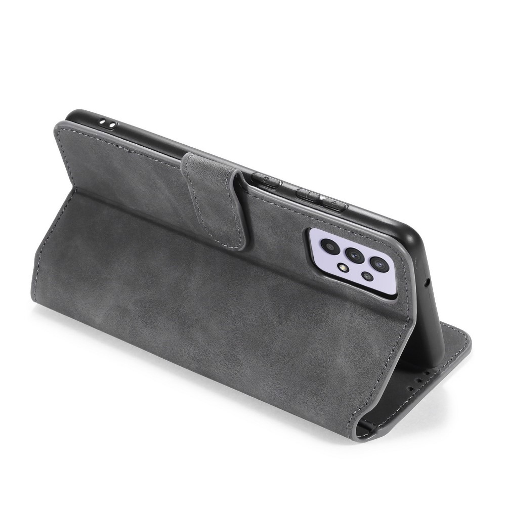 DG.MING DG.Ming Retro Plånboksfodral Galaxy A32 5G - Grå