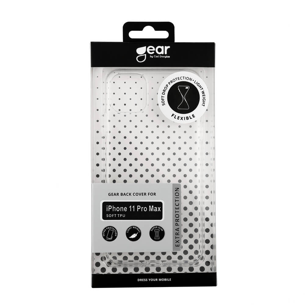 GEAR GEAR Mobilskal TPU iPhone 11 Pro Max - Transparent