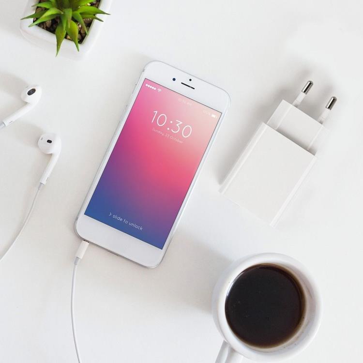 Forcell Forcell Reseladdare USB-C med Lightning Kabel 3A 20W - Vit