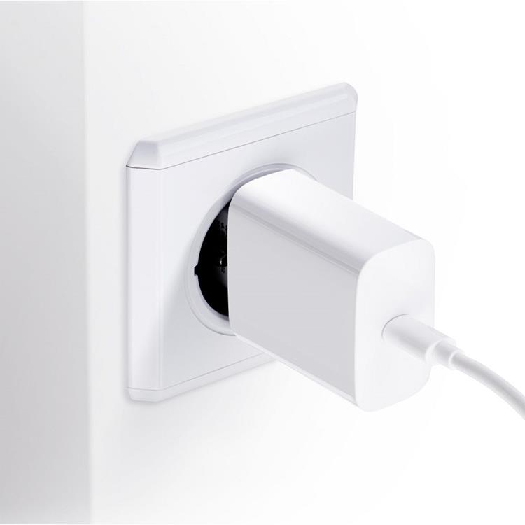 Forcell Forcell Reseladdare USB-C med Lightning Kabel 3A 20W - Vit