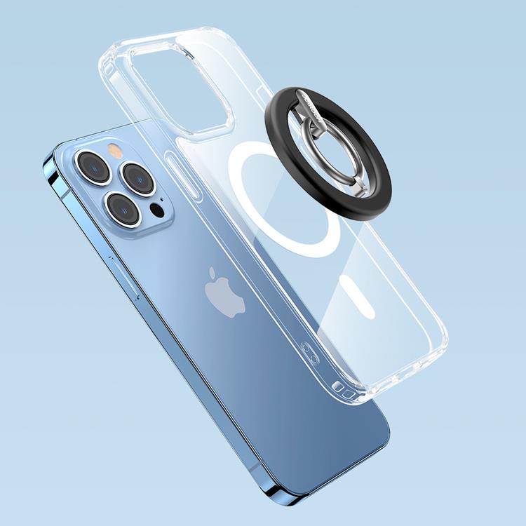 Joyroom Joyroom kit multifunktionell magnetisk Bilhållare ringtelefonstöd - Svart