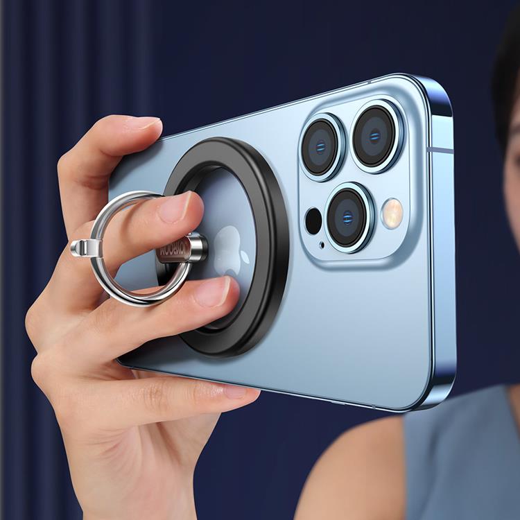 Joyroom Joyroom kit multifunktionell magnetisk Bilhållare ringtelefonstöd - Svart