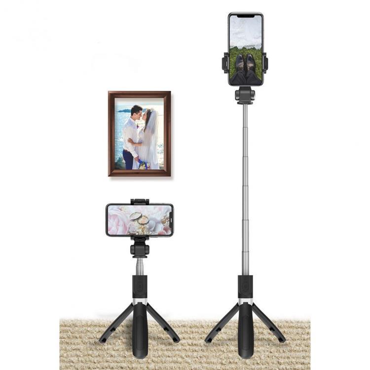 Tech-Protect Trådlös Selfiestick Tripod L01S - Svart